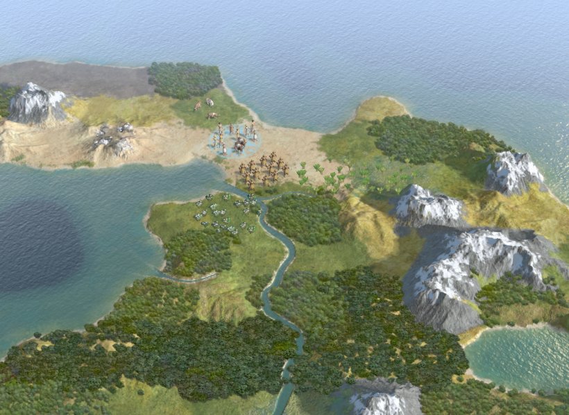 Civilization V Nature Reserve Coast Debug Menu Video Game, PNG, 1280x934px, Civilization V, Aerial Photography, Archipelago, Bay, Biome Download Free