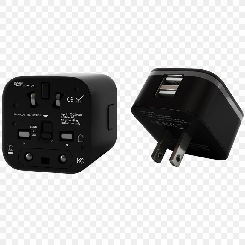 AC Adapter Battery Charger USB AC Power Plugs And Sockets, PNG, 1200x1200px, Adapter, Ac Adapter, Ac Power Plugs And Sockets, Alternating Current, Battery Charger Download Free