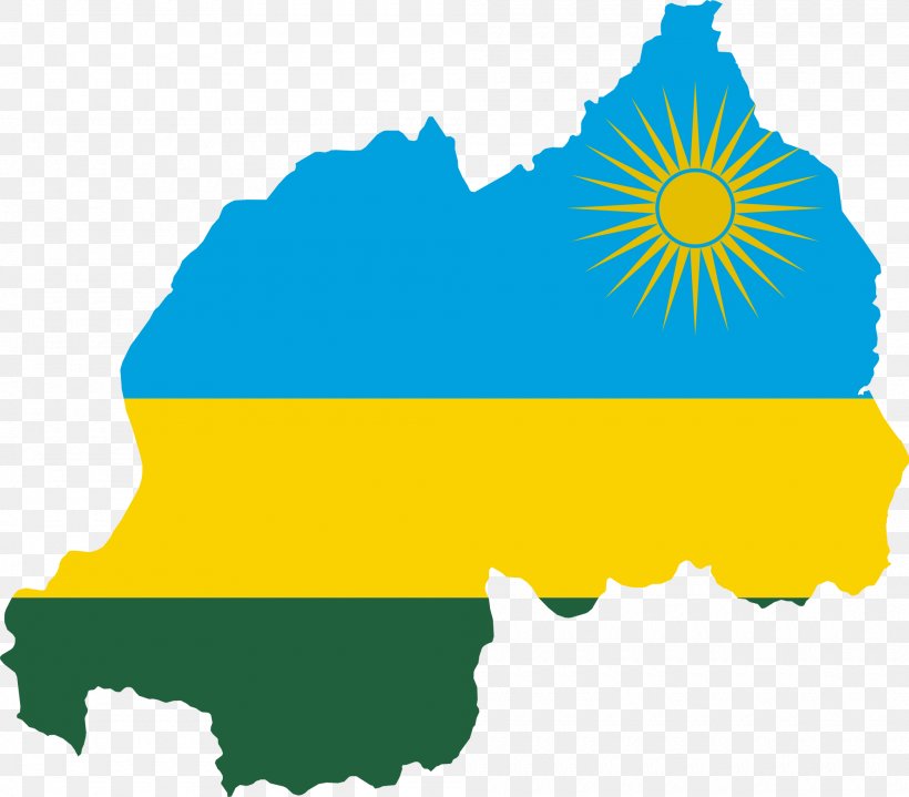 Flag Of Rwanda Map Democratic Republic Of The Congo, PNG, 2000x1754px, Rwanda, Area, Blank Map, Democratic Republic Of The Congo, File Negara Flag Map Download Free