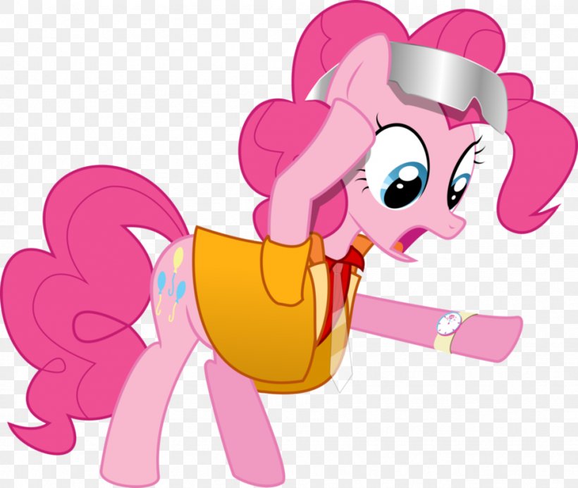 Pony Pinkie Pie Dr. Emmett Brown Derpy Hooves, PNG, 972x822px, Watercolor, Cartoon, Flower, Frame, Heart Download Free
