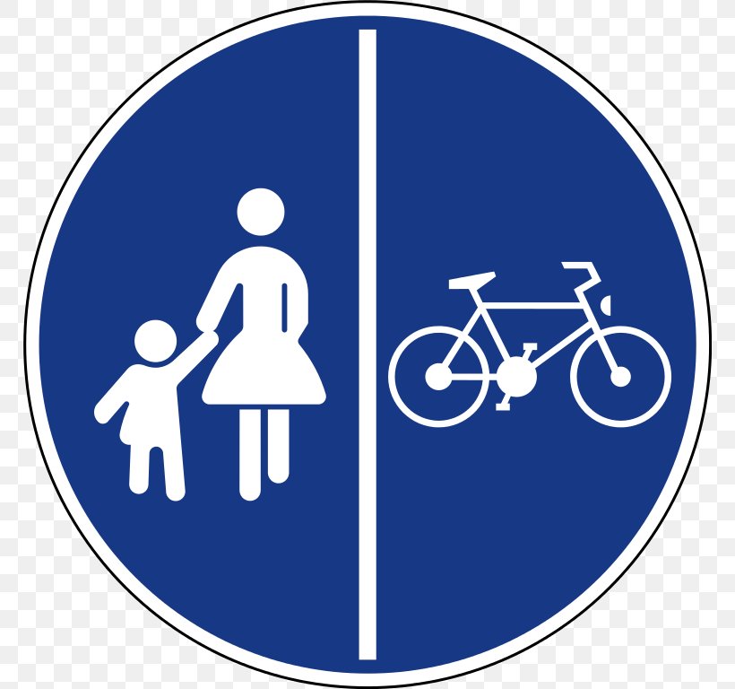 自転車専用道路 Traffic Sign Road Bildtafel Der Verkehrszeichen In Slowenien 普通自転車, PNG, 768x768px, Traffic Sign, Area, Bicycle, Blue, Brand Download Free