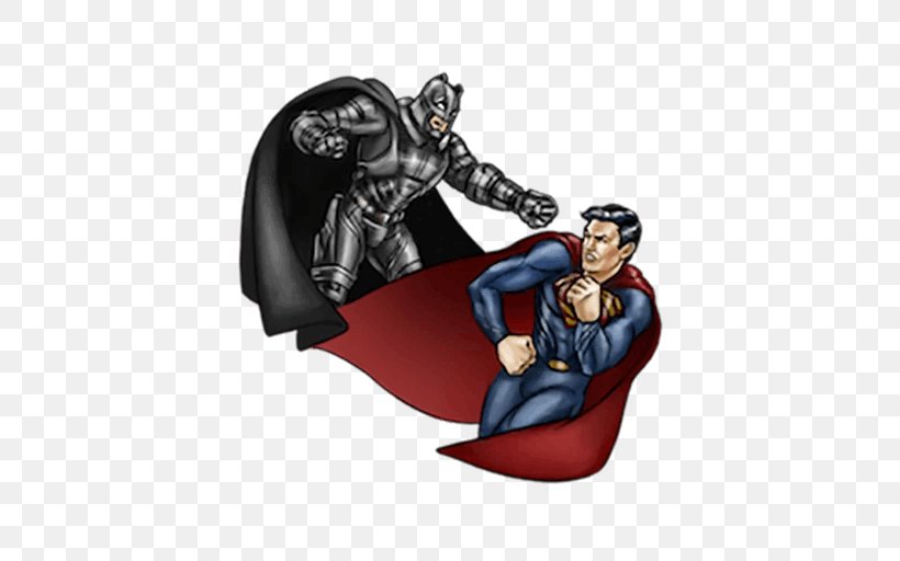Batman Superman Sticker Telegram Superhero, PNG, 512x512px, Batman, Batman V Superman Dawn Of Justice, Emoji, Fictional Character, Justice League Download Free