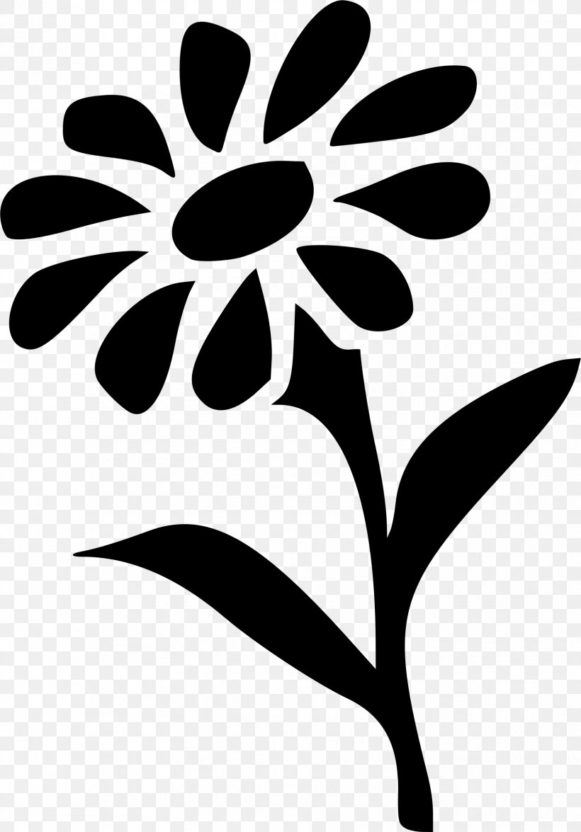 Border Flowers Stencil Clip Art, PNG, 1674x2399px, Border Flowers, Black And White, Branch, Container, Drawing Download Free