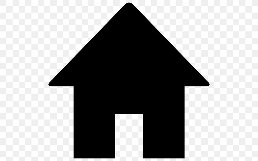 House, PNG, 512x512px, House, Black, Black And White, Rectangle, Silhouette Download Free