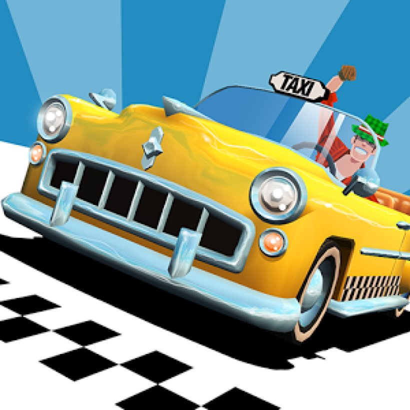 Crazy Taxi: City Rush Grand Theft Auto: Vice City Grand Theft Auto III Android, PNG, 1024x1024px, Crazy Taxi, Android, Aptoide, Arcade Game, Automotive Design Download Free