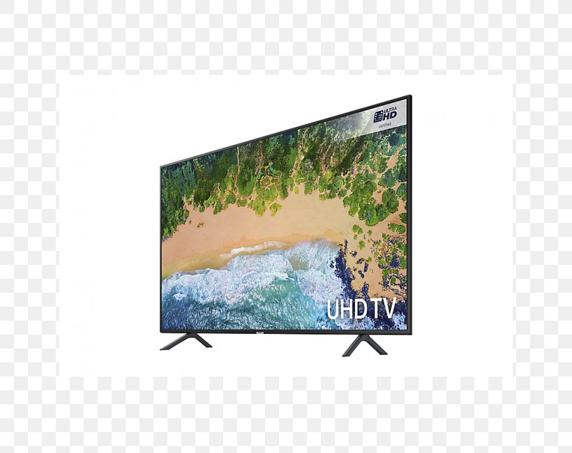 Samsung Class NU7100 Smart 4K UHD TV 4K Resolution Ultra-high-definition Television LED-backlit LCD, PNG, 650x650px, 4k Resolution, Advertising, Display Advertising, Display Device, Display Resolution Download Free