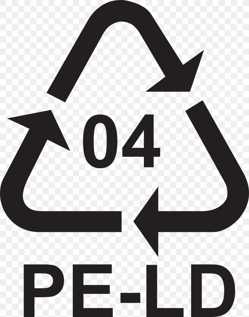 Low-density Polyethylene Plastic Recycling Symbol Polyethylene Terephthalate, PNG, 1005x1280px, Lowdensity Polyethylene, Area, Black And White, Brand, Crate Download Free