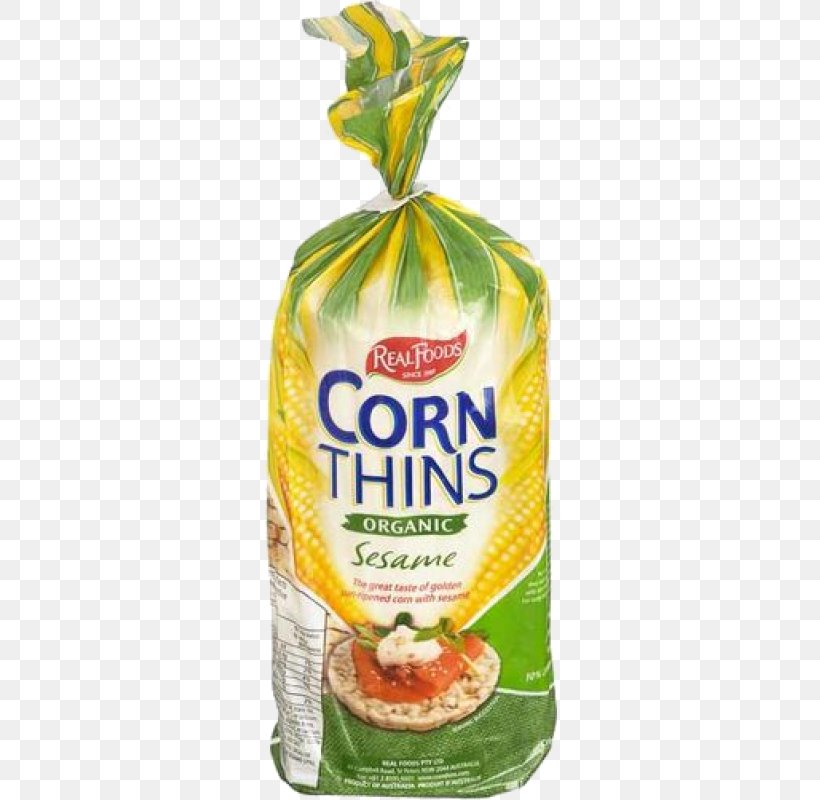 Real Foods Original Corn Thins Milk Flavor Cereal, PNG, 800x800px, Food, Cereal, Corn, Diet Food, Flavor Download Free