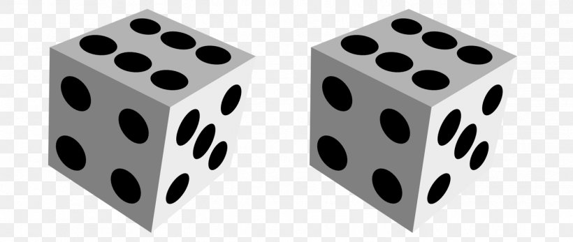 Dice Clip Art, PNG, 1412x599px, Dice, Black And White, Cube, Cubilete, Dice Game Download Free