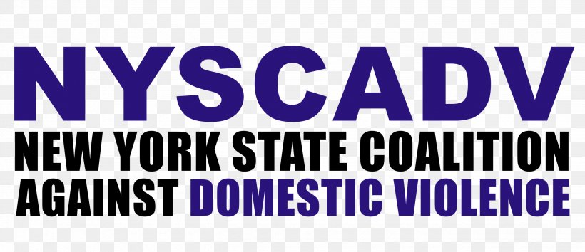 NYSCADV National Coalition Against Domestic Violence New York State Coalition Against Domestic Violence Family, PNG, 2675x1157px, Nyscadv, Advertising, Albany, Banner, Blue Download Free