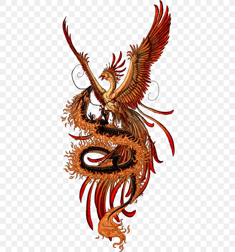 Fenghuang Phoenix Chinese Dragon China, PNG, 400x879px, Fenghuang, Art, China, Chinese Dragon, Chinese Mythology Download Free