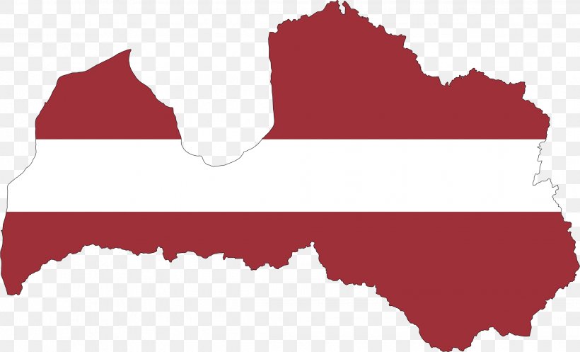 Flag Of Latvia Map, PNG, 2268x1376px, Latvia, Border, Flag, Flag Of Austria, Flag Of Denmark Download Free