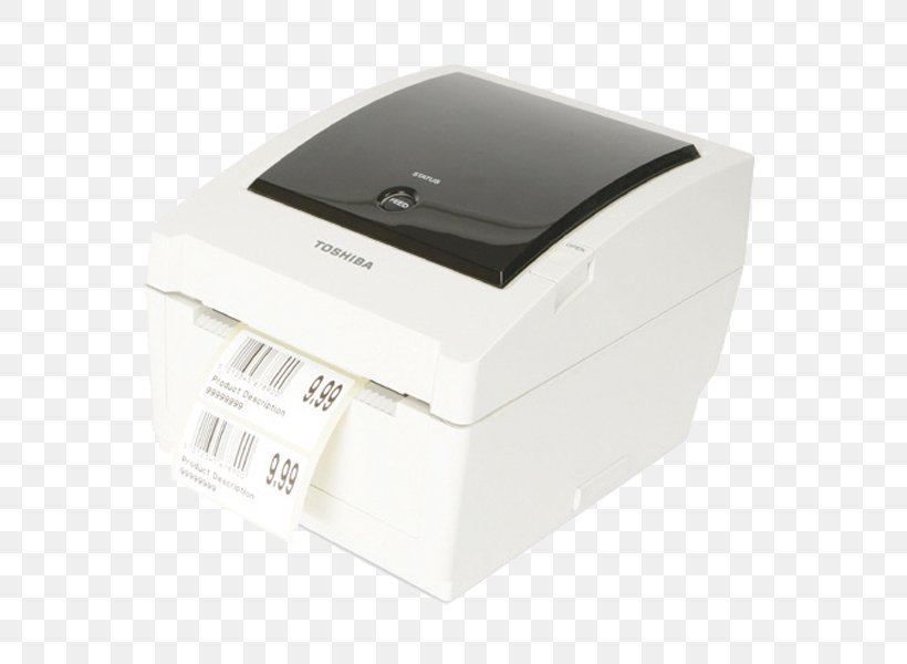 Paper Barcode Printer Toshiba Label Printer, PNG, 599x600px, Paper, Barcode, Barcode Printer, Business, Device Driver Download Free