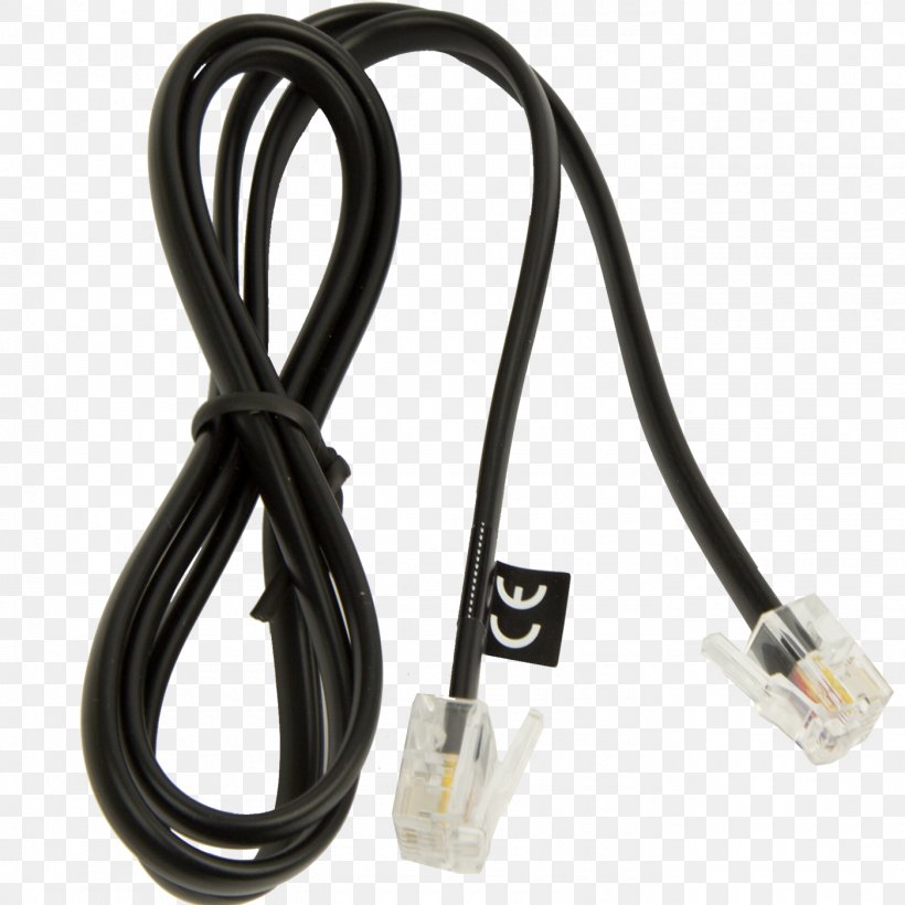 RJ9 Jabra Electrical Cable Telephone Headset, PNG, 1400x1400px, Jabra, Auto Part, Cable, Coaxial Cable, Computer Port Download Free