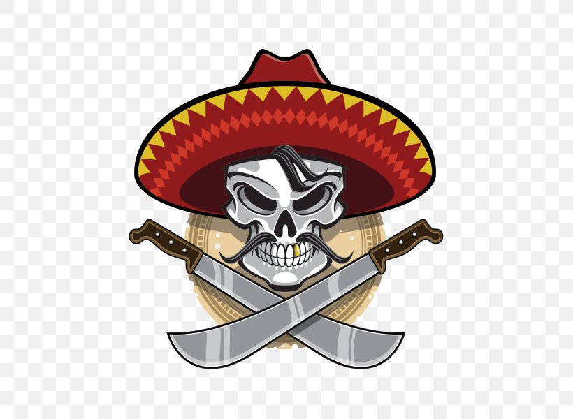 Skull Image Mexican Cuisine Vector Graphics Shutterstock, PNG, 600x600px, Skull, Bandidos Motorcycle Club, Bone, Decal, Face Download Free