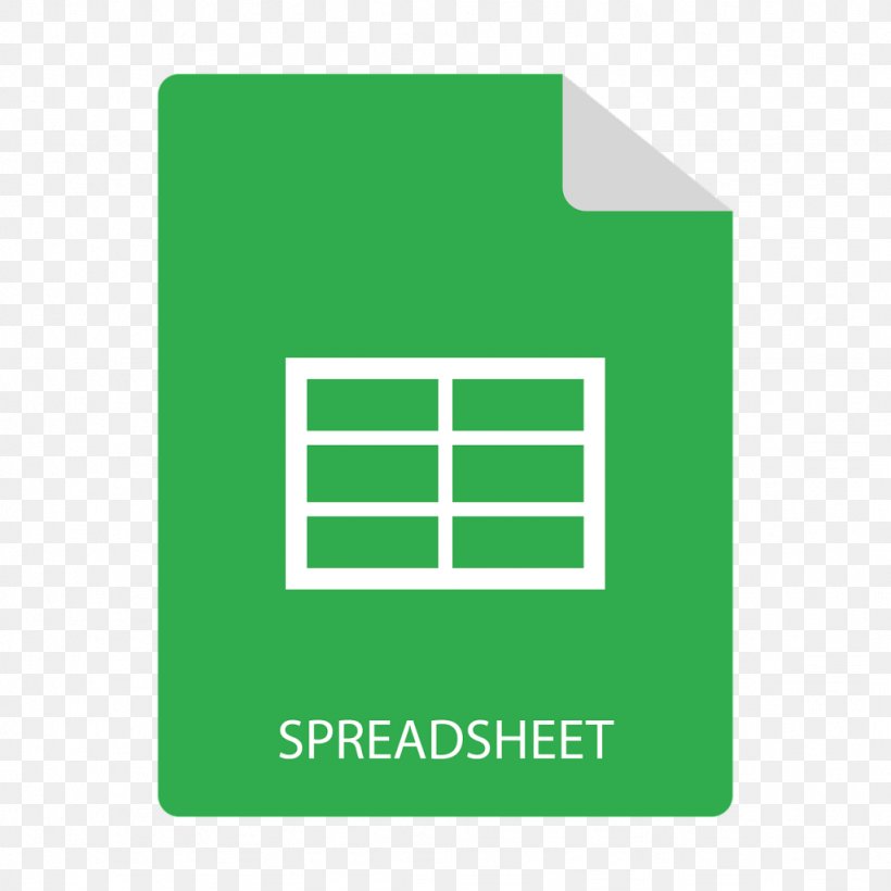 Spreadsheet Google Docs Computer Software Xls Microsoft Excel, PNG, 1024x1024px, Spreadsheet, Area, Brand, Computer Program, Computer Software Download Free