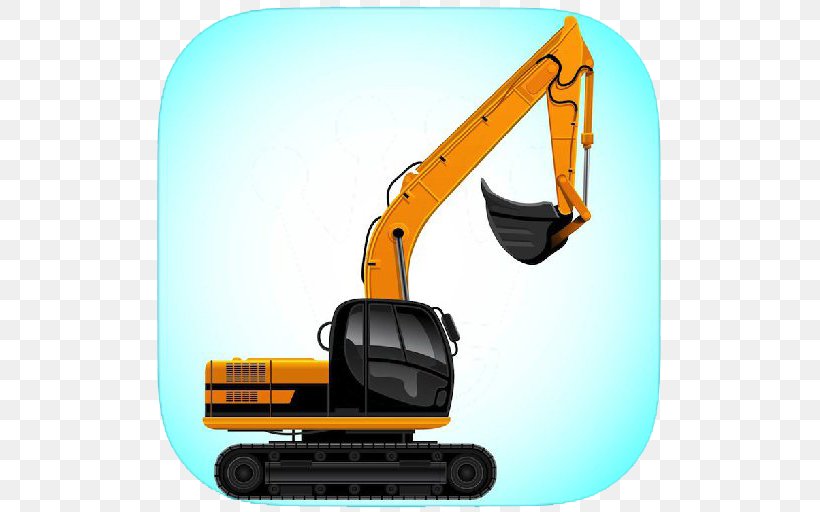 Excavator Architectural Engineering Backhoe Power Shovel Heavy Machinery, PNG, 512x512px, Excavator, Architectural Engineering, Backhoe, Backhoe Loader, Bulldozer Download Free