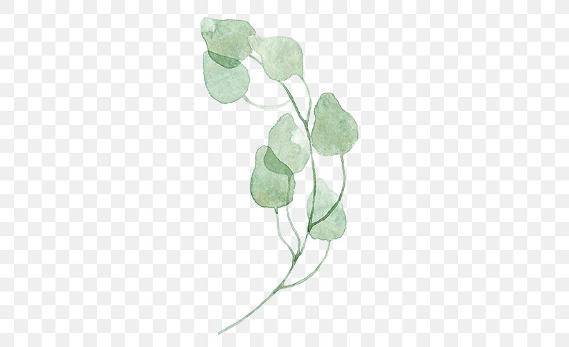 Leaf Green Watercolor Painting, PNG, 500x500px, Leaf, Art, Branch, Color, Grass Download Free