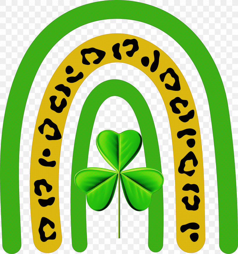 St Patricks Day Rainbow Saint Patrick, PNG, 2812x3000px, Saint Patrick, Biology, Geometry, Green, Leaf Download Free