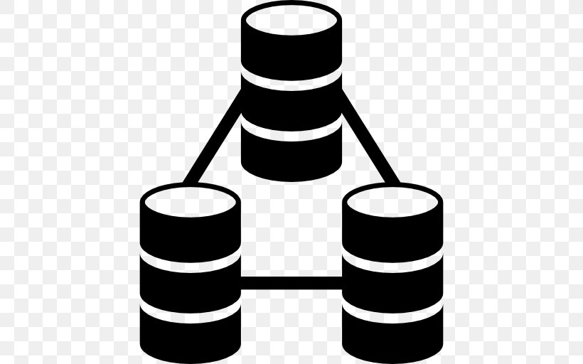 Oracle Database Download, PNG, 512x512px, Database, Artwork, Black And White, Computer Servers, Data Download Free