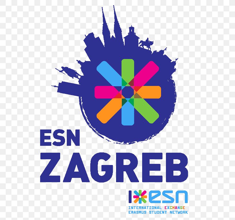 University Of Zagreb Erasmus Student Network Italia Erasmus Programme, PNG, 768x768px, Erasmus Student Network, Area, Artwork, Brand, Croatia Download Free