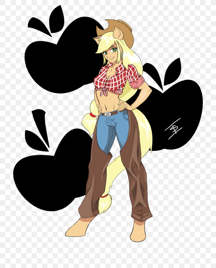 Applejack Pony Equestria Daily Art Horse, PNG, 786x1017px, Watercolor, Cartoon, Flower, Frame, Heart Download Free