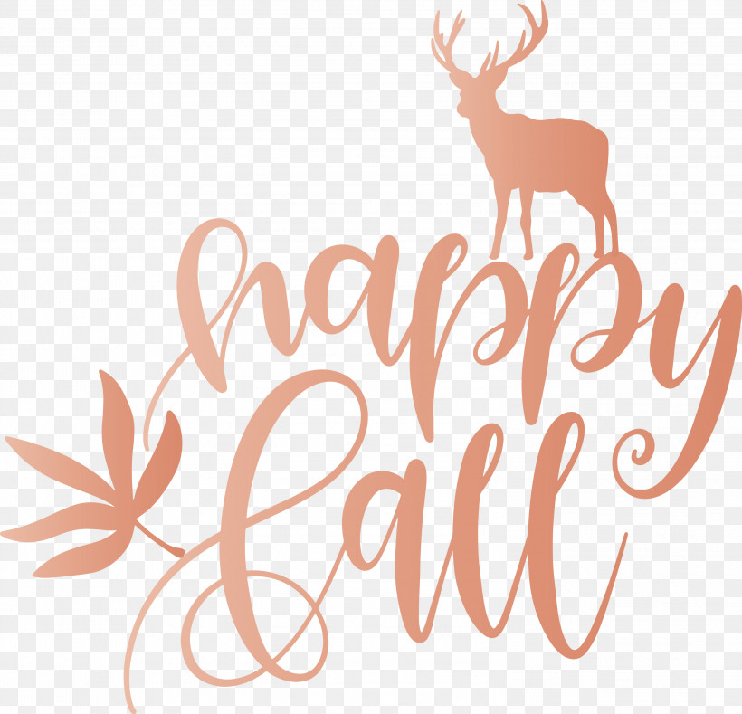 Happy Autumn Happy Fall, PNG, 2999x2889px, Happy Autumn, Antler, Happy Fall, Logo, M Download Free