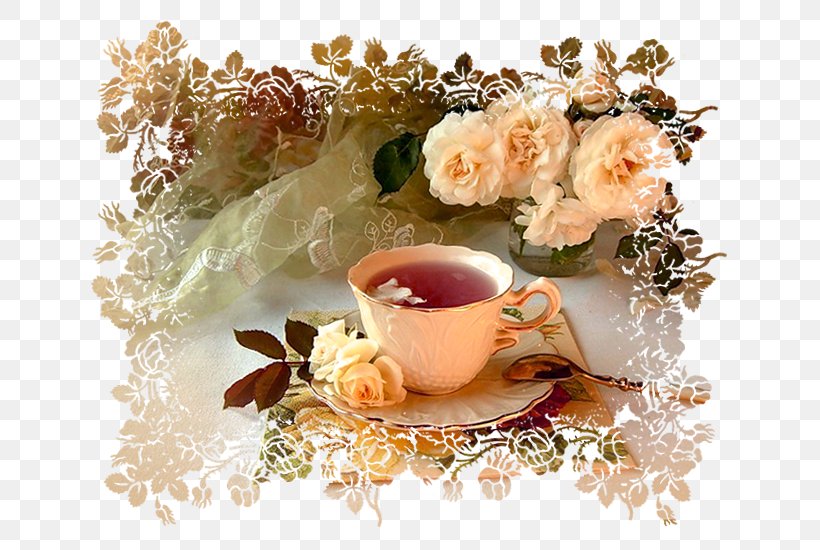 Flowering Tea Coffee Morning Breakfast, PNG, 659x550px, Tea, Ansichtkaart, Breakfast, Coffee, Coffee Cup Download Free