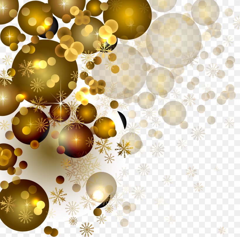 Light Gold, PNG, 3001x2974px, Light, Christmas, Christmas Decoration, Christmas Ornament, Color Download Free
