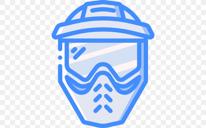 Mask Paintball Clip Art, PNG, 512x512px, Mask, American Football Protective Gear, Area, Blue, Computer Software Download Free