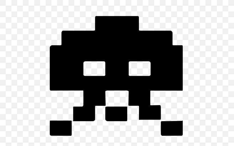 Space Invaders Extreme 2 Arcade Game, PNG, 512x512px, Space Invaders, Arcade Game, Black, Black And White, Brand Download Free