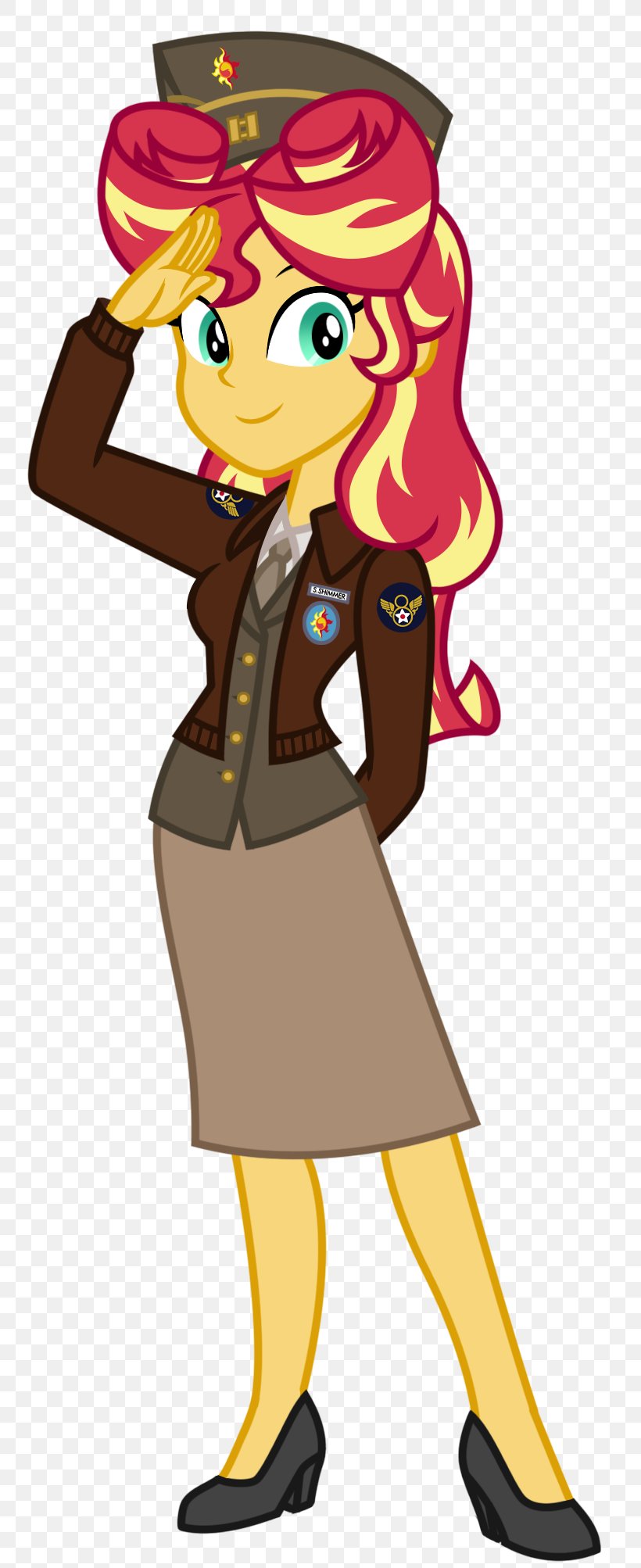 Sunset Shimmer Art United States Army Air Forces Equestria, PNG, 777x2006px, Watercolor, Cartoon, Flower, Frame, Heart Download Free