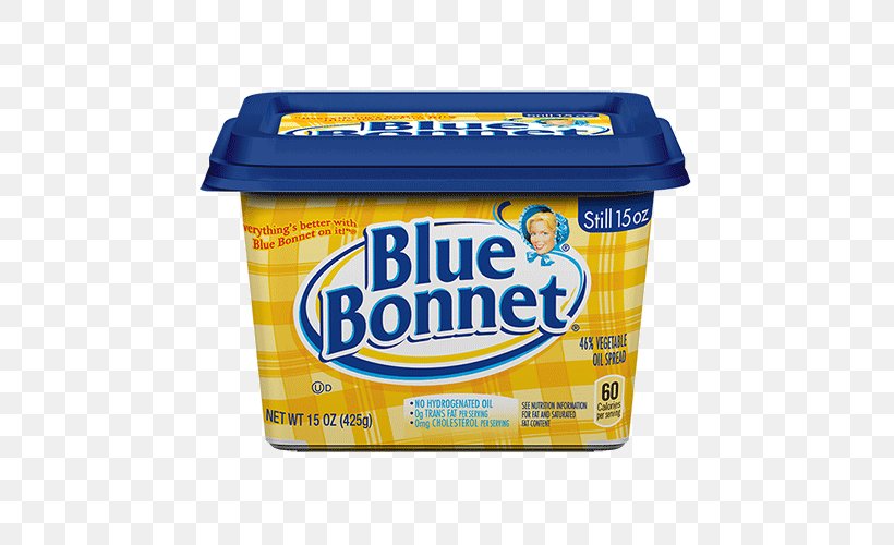 Blue Bonnet Spread Butter Vegetable Oil Food, PNG, 500x500px, Blue Bonnet, Butter, Calorie, Cheese, Dairy Products Download Free