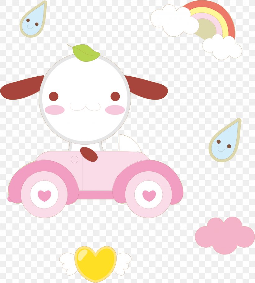 Car Free Illustration, PNG, 2233x2484px, Watercolor, Cartoon, Flower, Frame, Heart Download Free