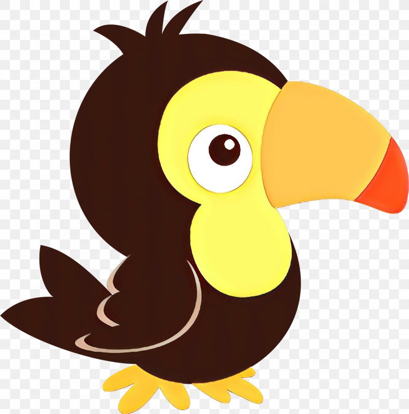 Cartoon Bird Yellow Clip Art Toucan, PNG, 1578x1599px, Cartoon, Beak, Bird, Piciformes, Toucan Download Free