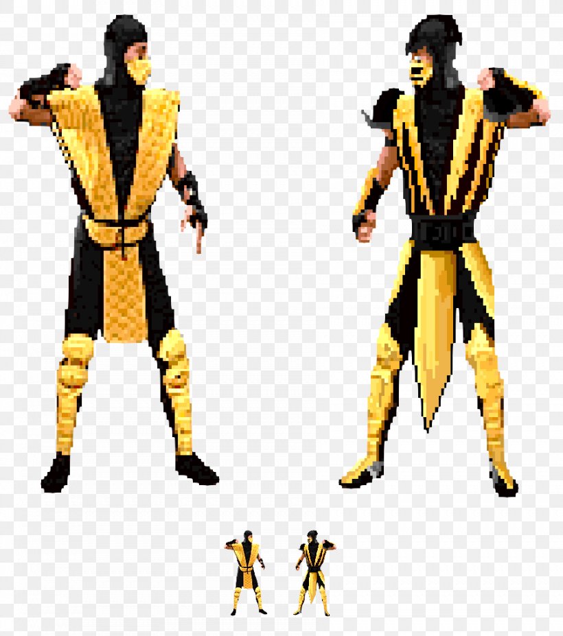 Mortal Kombat II Scorpion Liu Kang Kitana Mortal Kombat: Tournament Edition, PNG, 902x1020px, Mortal Kombat Ii, Action Figure, Costume, Costume Design, Fictional Character Download Free