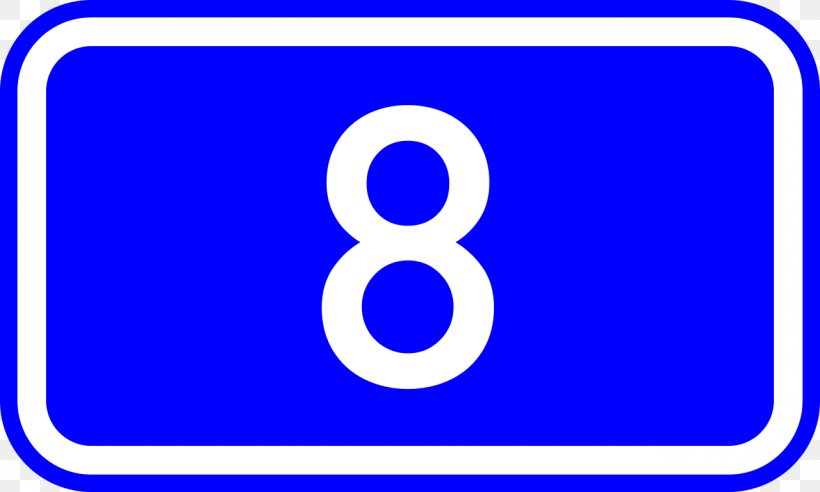 Number Brand Logo Greek National Road 8 Blue, PNG, 1280x768px, Number, Area, Blue, Brand, Electric Blue Download Free