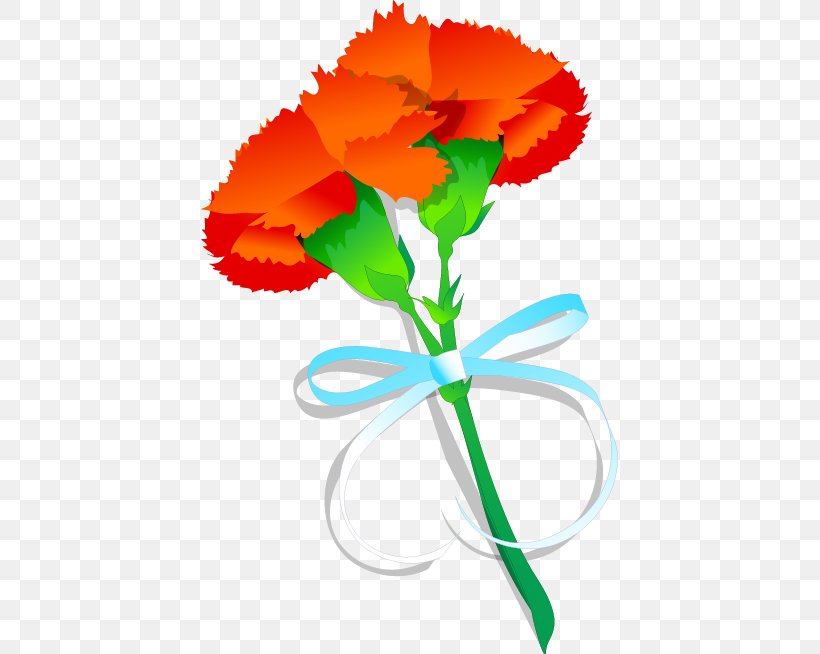 Carnation, PNG, 417x654px, Carnation, Art, Artwork, Cartoon, Cut Flowers Download Free