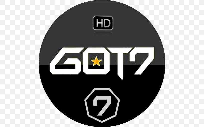 GOT7 Wallpaper Logo High-definition Television Emblem, PNG, 512x512px, 4k Resolution, Logo, Brand, Emblem, Highdefinition Television Download Free