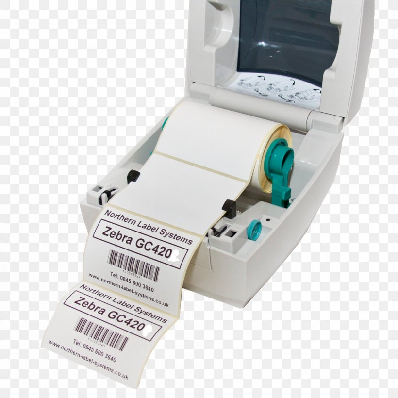 Inkjet Printing Printer Zebra Technologies Label Thermal Printing, PNG, 1000x1000px, Inkjet Printing, Barcode, Brother Industries, Computer, Electronic Device Download Free
