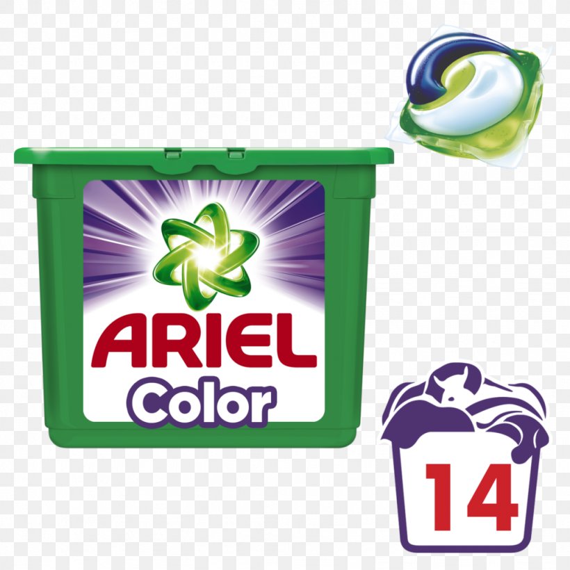 Laundry Detergent Ariel Washing, PNG, 1024x1024px, Laundry Detergent, Area, Ariel, Brand, Capsule Download Free