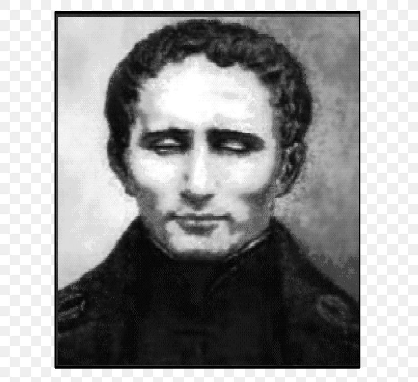 Louis Braille Vision Loss Inventor Disability, PNG, 667x750px, Louis Braille, Alphabet, Black And White, Braille, Chin Download Free
