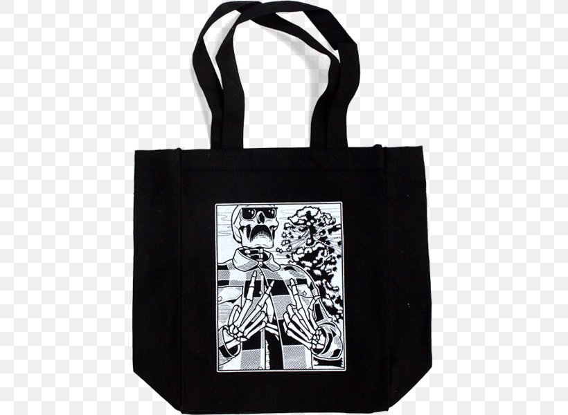 Tote Bag T-shirt Vatos Locos White Handbag, PNG, 437x600px, Tote Bag, Bag, Black, Black And White, Blood In Blood Out Download Free