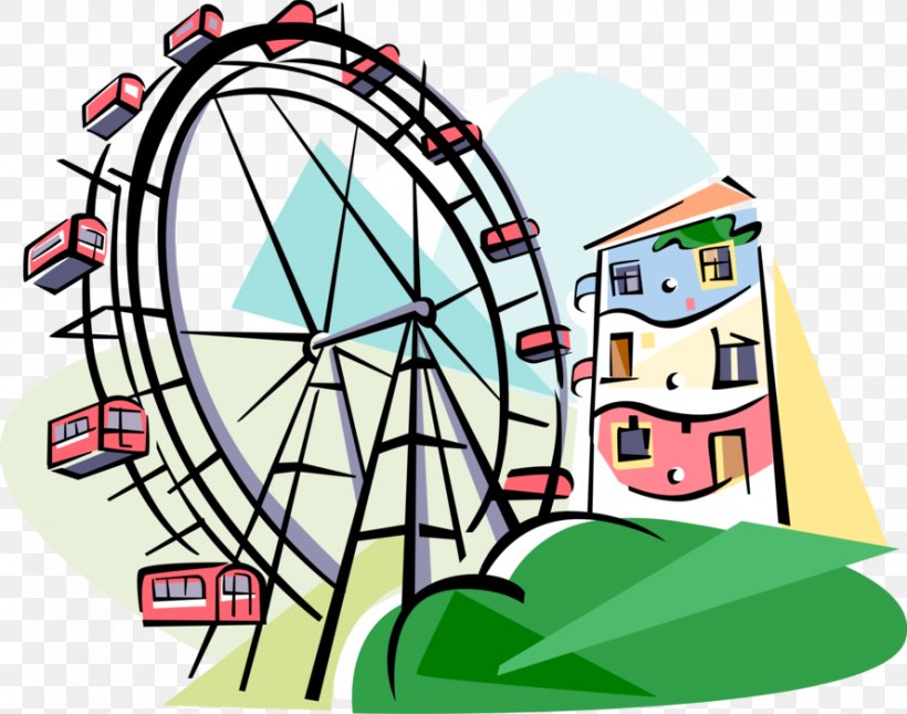 Wiener Riesenrad Clip Art Vector Graphics Free Content, PNG, 889x700px, Wiener Riesenrad, Area, Art, Drawing, Ferris Wheel Download Free