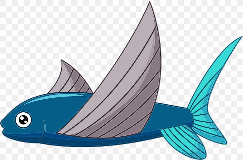 Fish Fin Fish Azure Wing, PNG, 2379x1569px, Watercolor, Azure, Fin, Fish, Paint Download Free