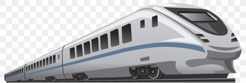 Train Rail Transport High-speed Rail Clip Art, PNG, 2500x850px, Train, Bullet Train, Electric Locomotive, Express Train, Highspeed Rail Download Free