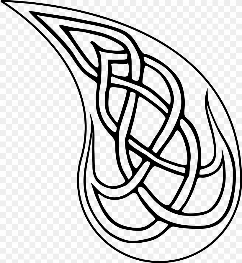 Celtic Knot Celts Clip Art, PNG, 2204x2400px, Celtic Knot, Area, Black And White, Celts, Drawing Download Free