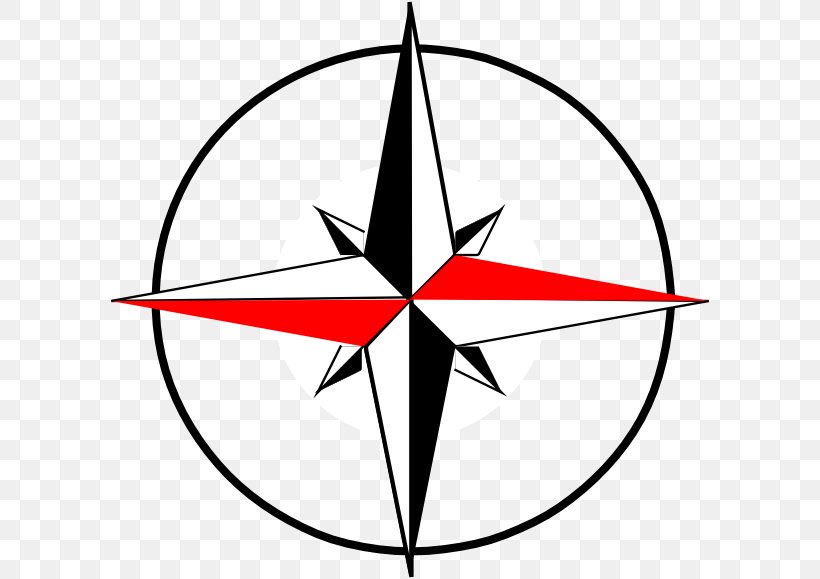 North Compass Rose Cardinal Direction Clip Art, PNG, 600x579px, North, Area, Artwork, Black And White, Cardinal Direction Download Free