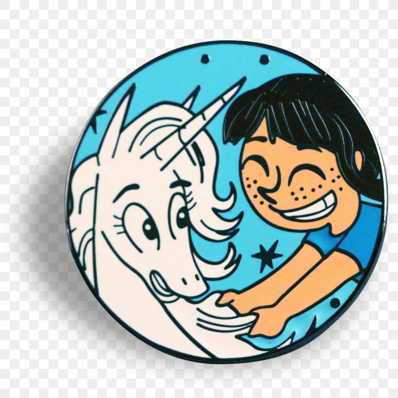 Phoebe And Her Unicorn Lapel Pin GoComics Clothing Accessories, PNG, 2457x2457px, Phoebe And Her Unicorn, Art, Big Nate, Breaking Cat News, Cartoon Download Free