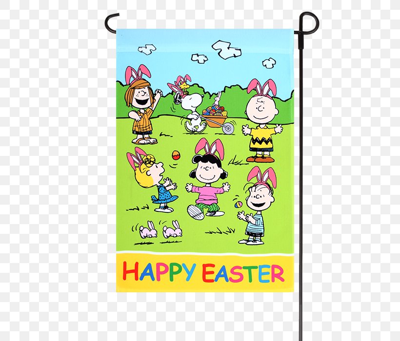 Snoopy Peanuts Easter Image Illustration, PNG, 700x700px, Snoopy, Advertising, Area, Banner, Cartoon Download Free